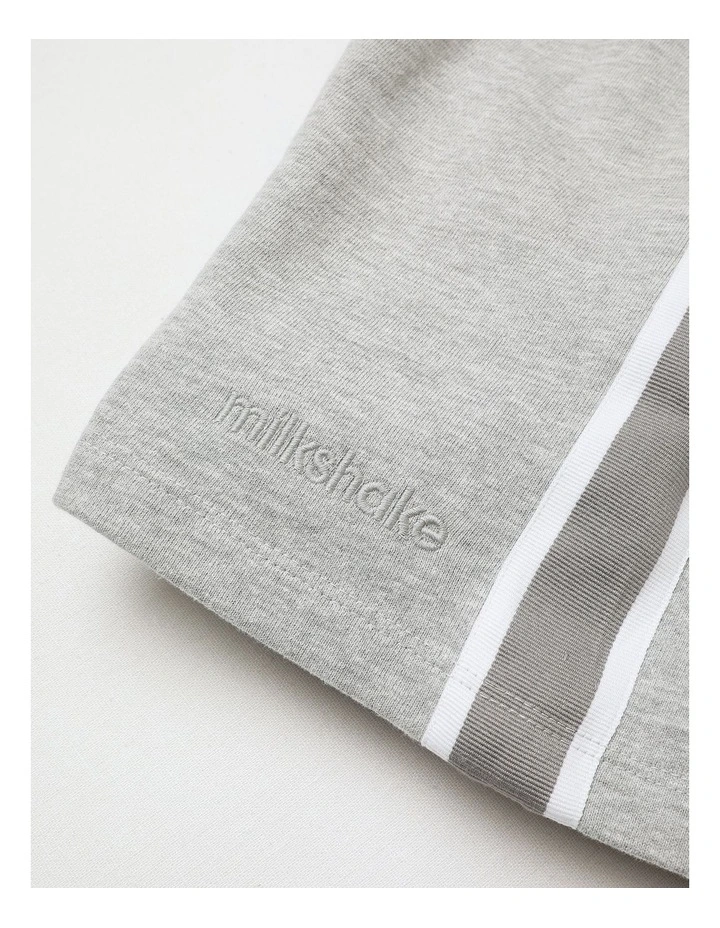 French Terry Short in Grey image 4