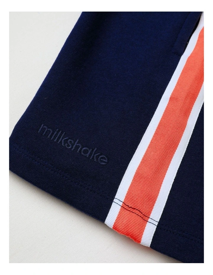 French Terry Short in Navy image 2
