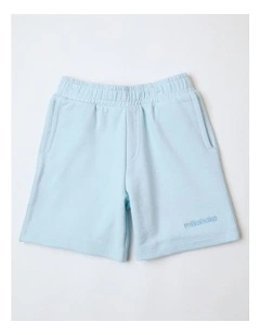 French Terry Short in Blue