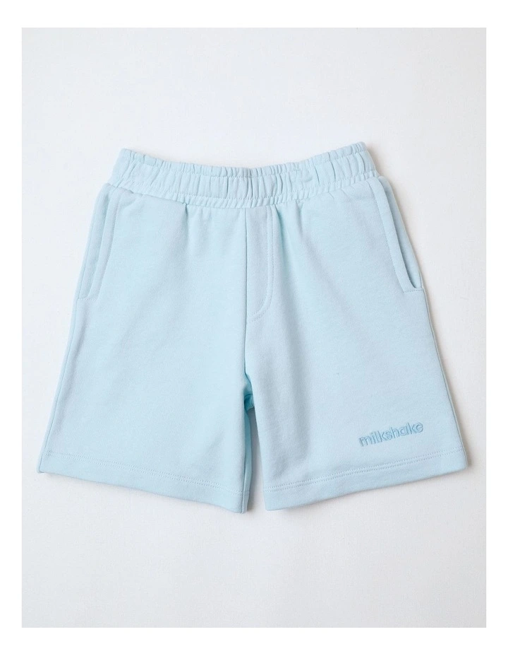 French Terry Short in Blue image 1