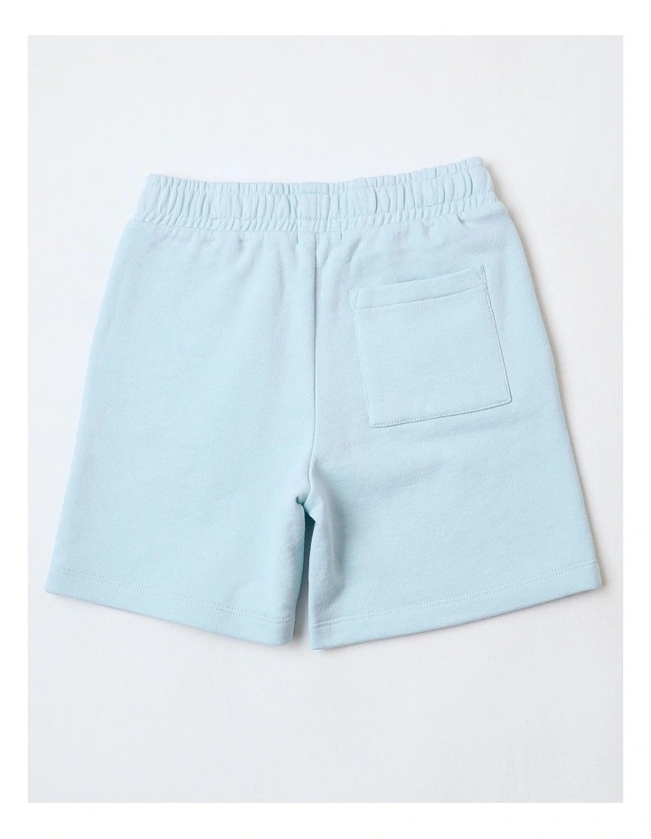 French Terry Short in Blue image 3