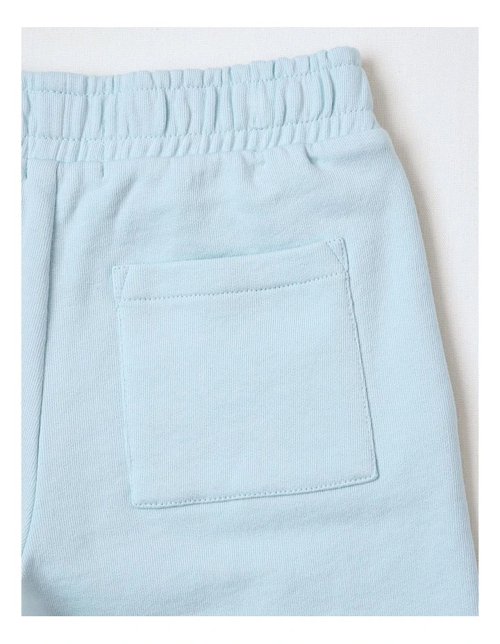 French Terry Short in Blue image 4