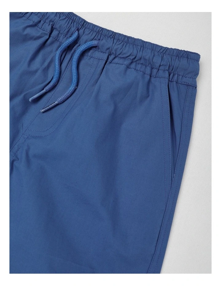Woven Volley Short in Navy image 2