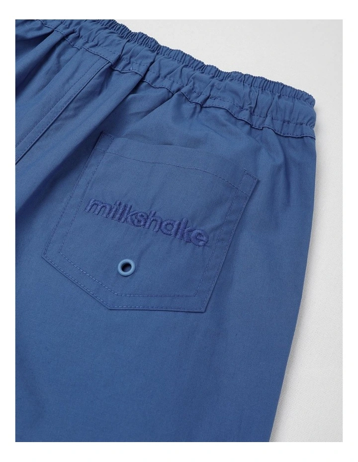 Woven Volley Short in Navy image 4