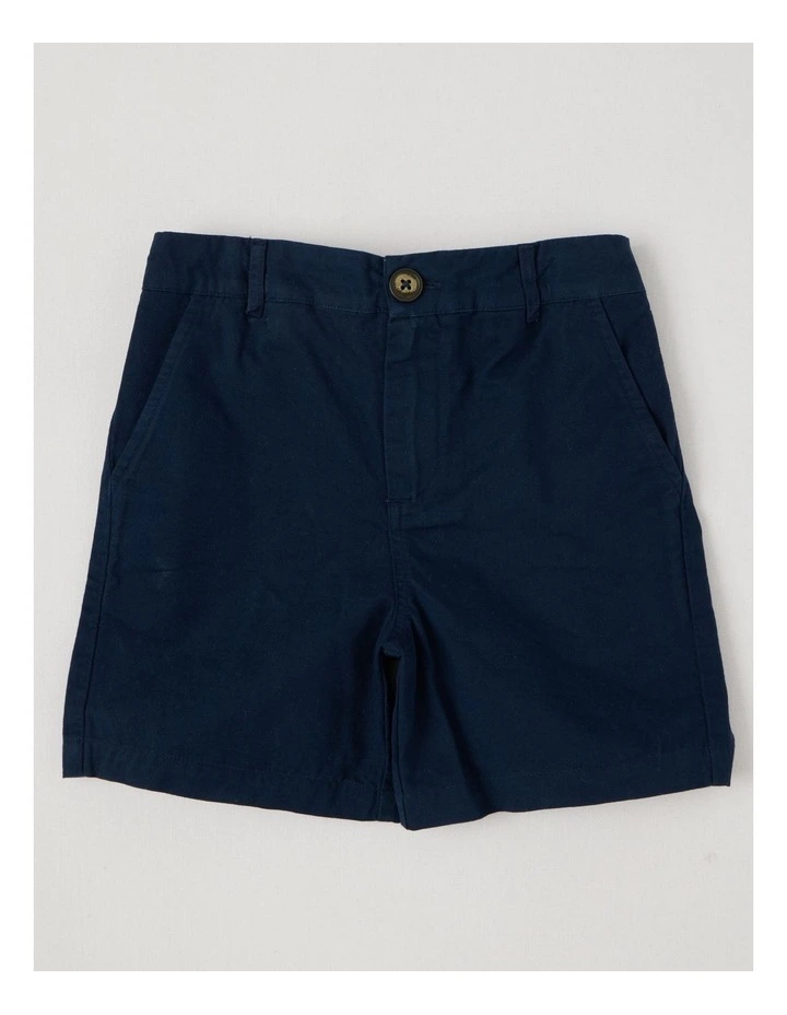 5 Pocket Stretch Chino Short in Navy image 1