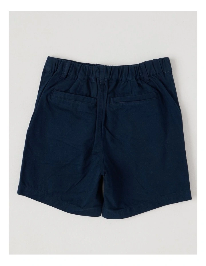 5 Pocket Stretch Chino Short in Navy image 3