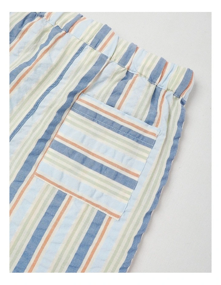Seersucker Short in Multi Stripe image 4