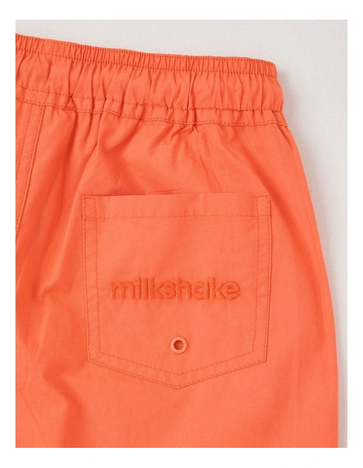 Woven Volley Short in Washed Red image 4