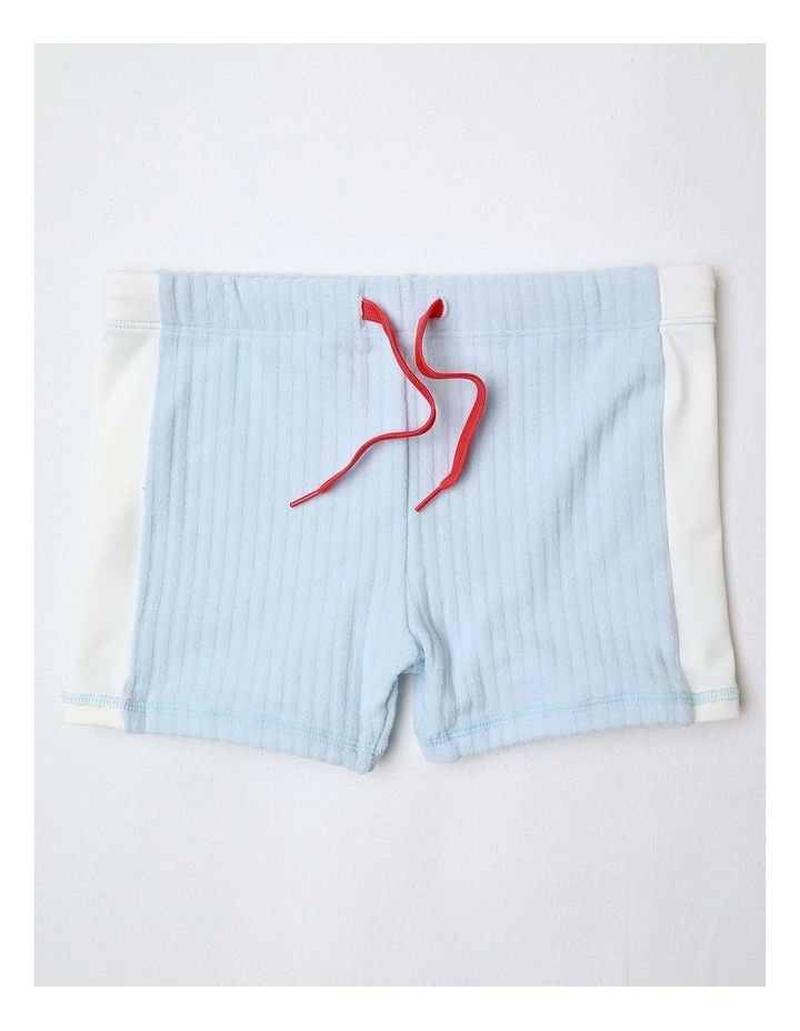 Recycled Rashvest and Short Set in Blue image 4