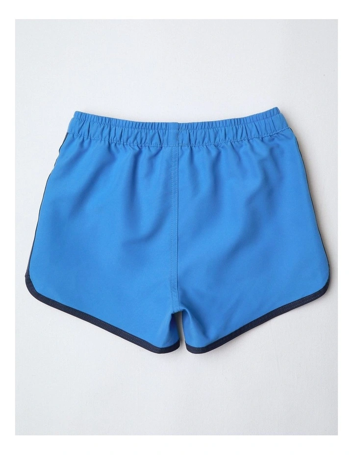 Recycled Boardshort with Side Stripe in Navy image 3