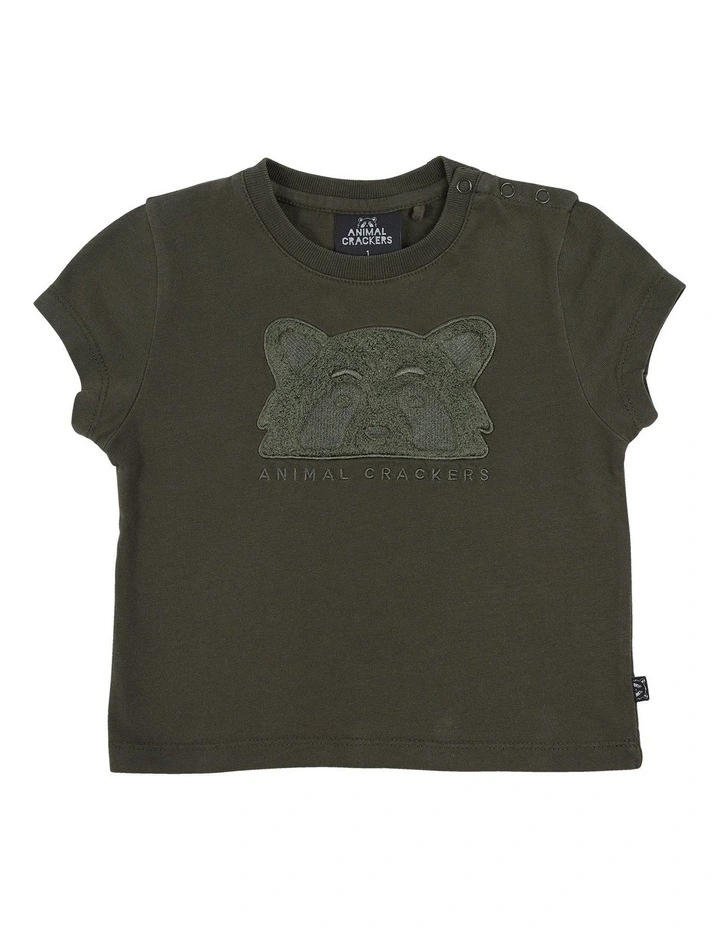 Summer Raffi Tee (Sizes 0-3) in Khaki image 1