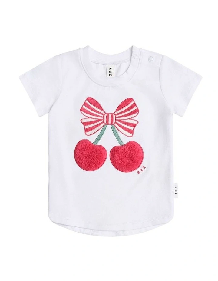 Cherry Pie Tee in White image 1