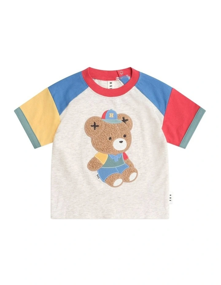 I'm a Real Huxbear Boxy Tee in Multi image 1