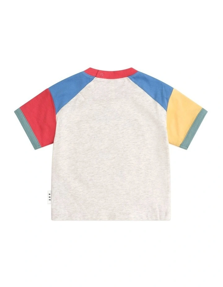 I'm a Real Huxbear Boxy Tee in Multi image 6