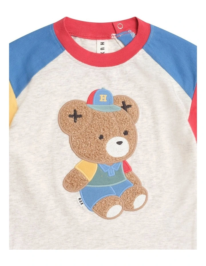 I'm a Real Huxbear Boxy Tee in Multi image 7
