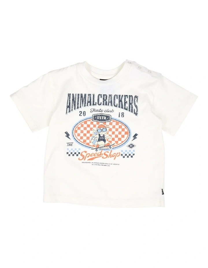 Speedy Tee in Vintage White image 1