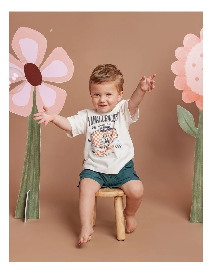 Speedy Tee in Vintage White image 2
