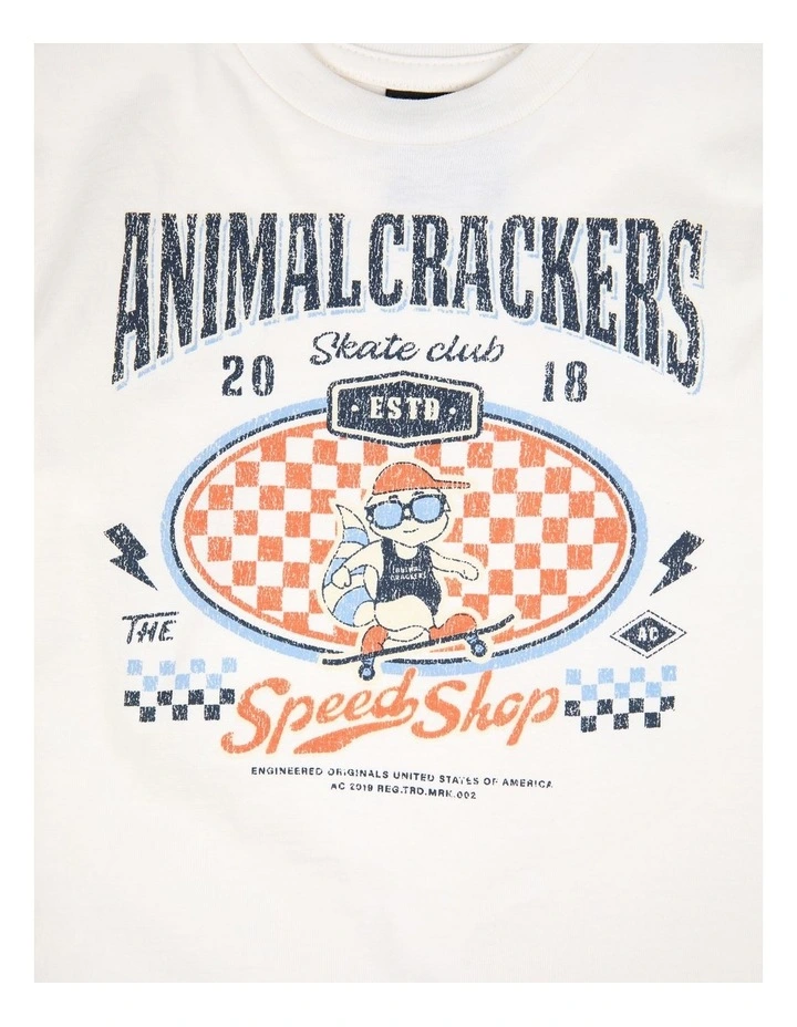 Speedy Tee in Vintage White image 4