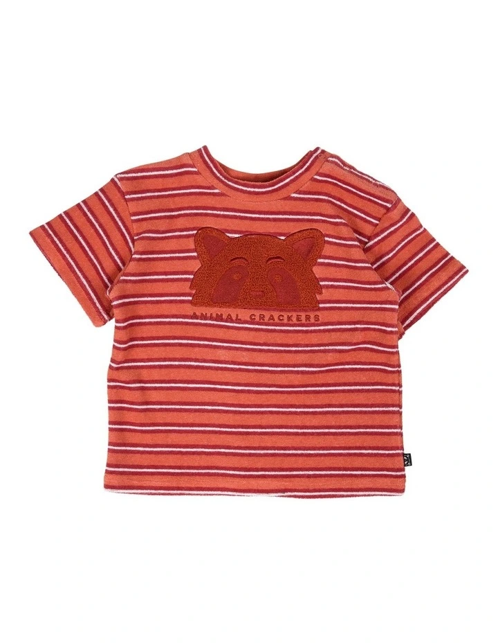 Threaded Tee in Red image 1