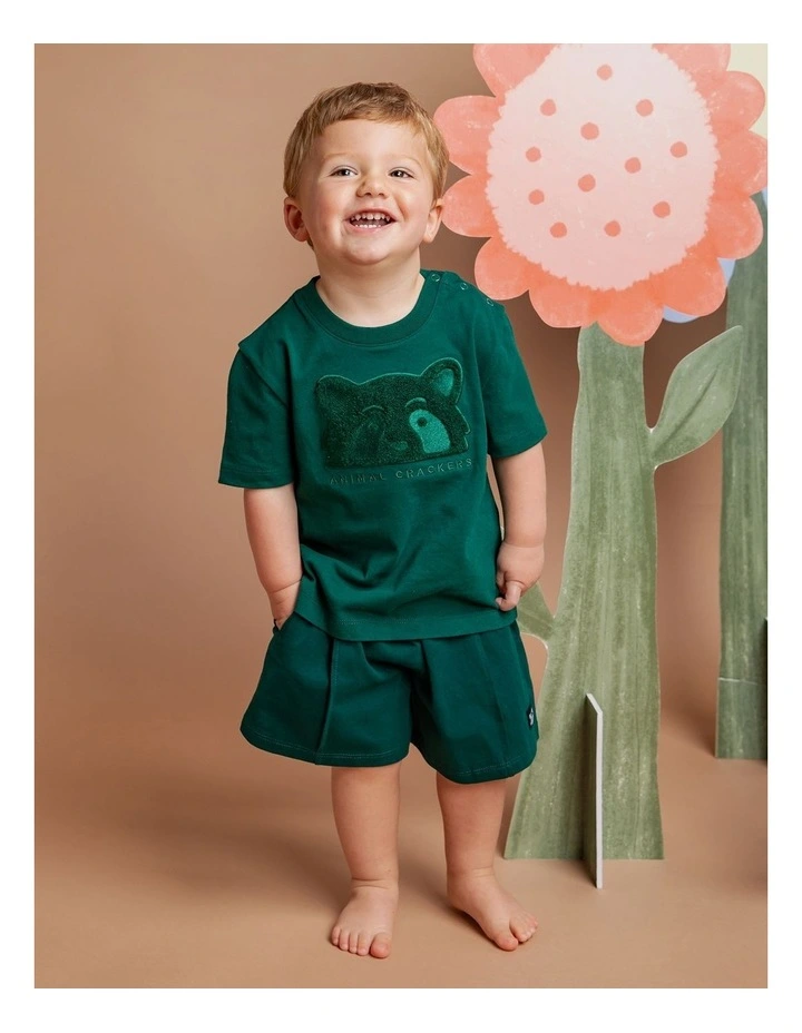Summer Raffi Tee in Teal image 2
