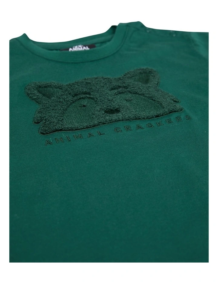 Summer Raffi Tee in Teal image 4