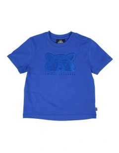 Summer Raffi Tee in Electric Blue
