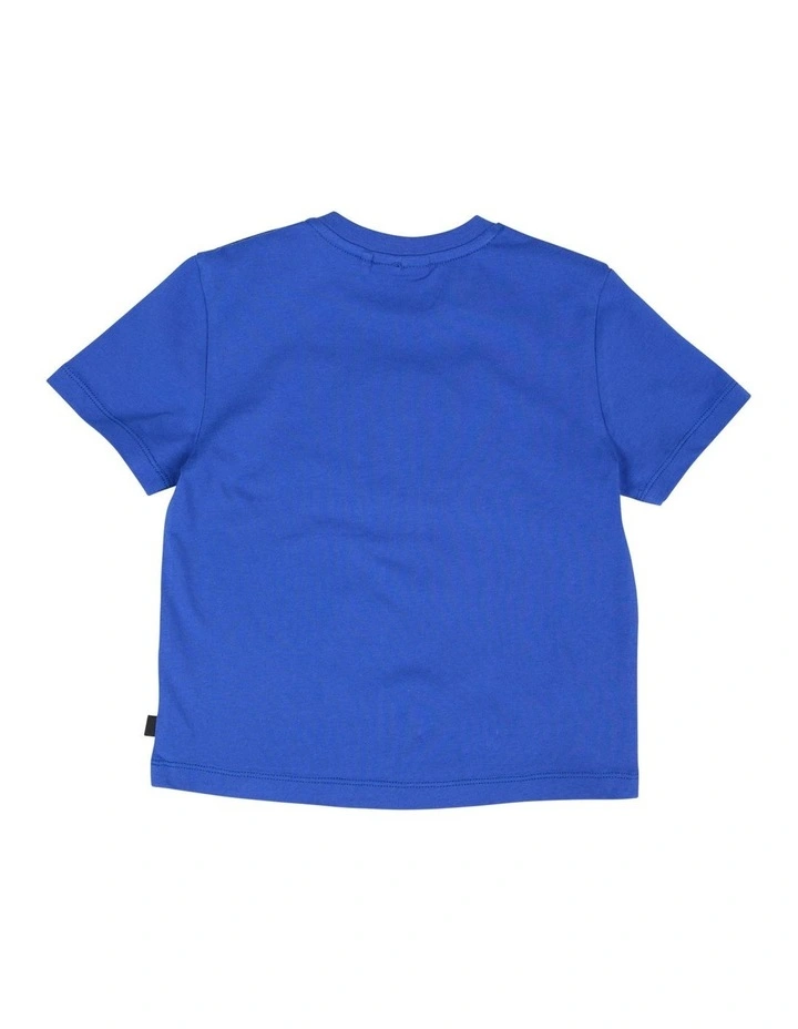 Summer Raffi Tee in Electric Blue image 3