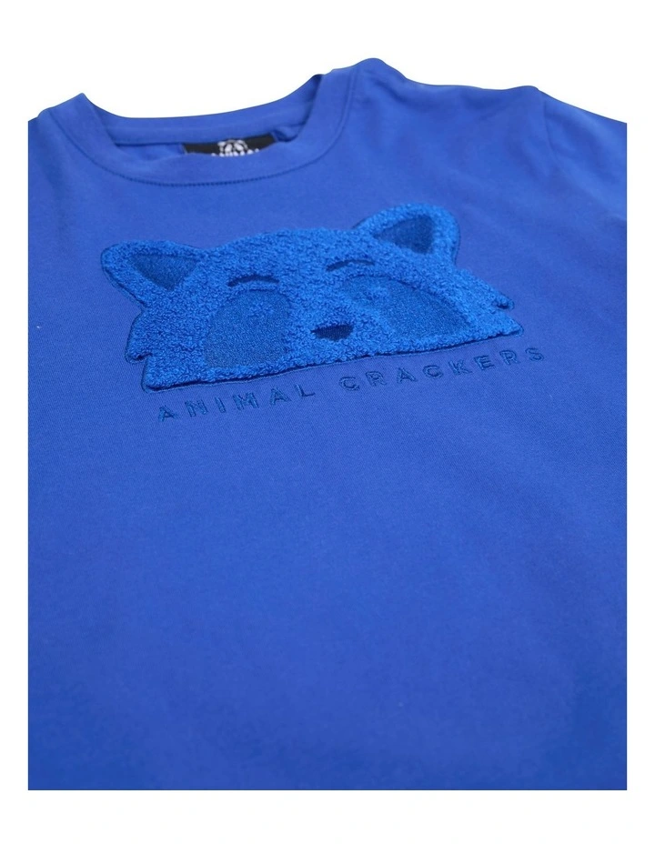 Summer Raffi Tee in Electric Blue image 4