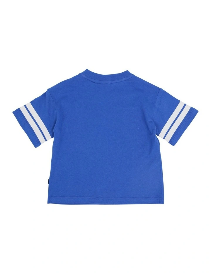 Stay Fresh Short Sleev Tee in Blue image 3
