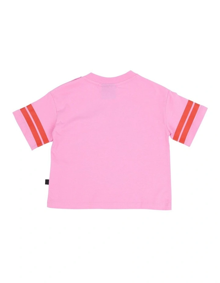 Summer Vacay Short Sleeve Tee in Pink image 3
