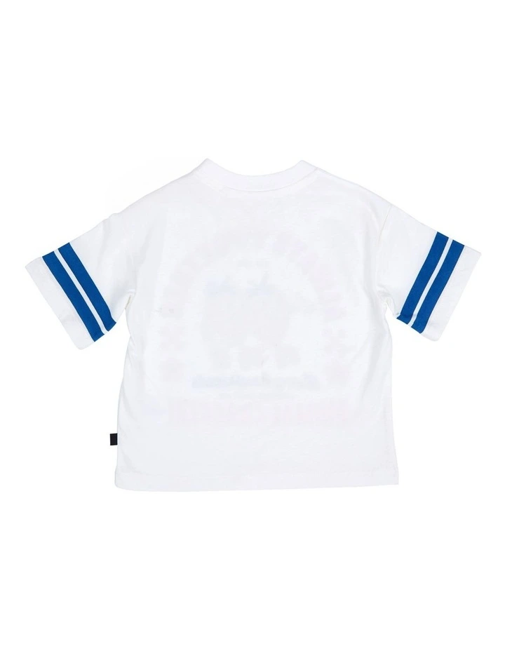 Sweet Life Short Sleeve Tee in Vintage White image 3