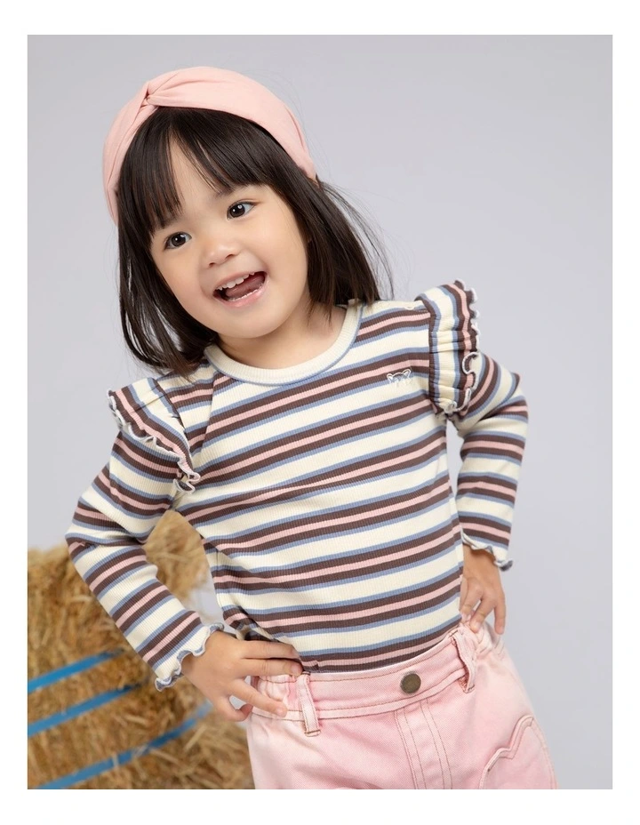 Alpine L/S Rib in Stripe image 2