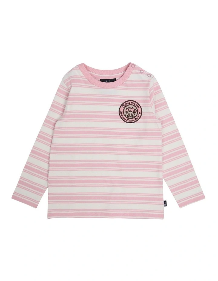 Sierra Long Sleeve Tee in Stripe image 1