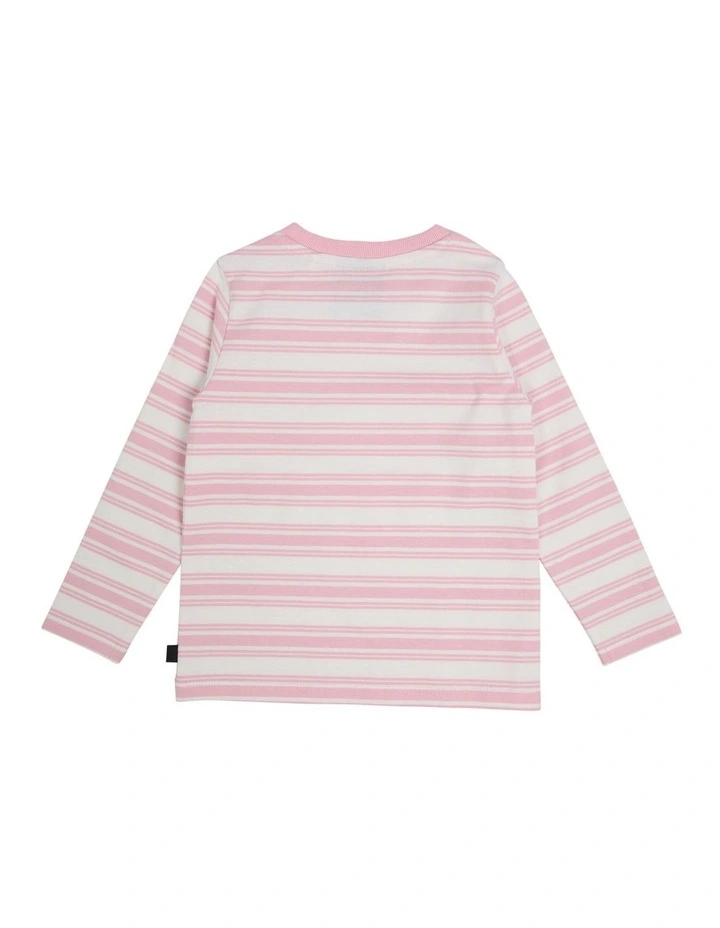 Sierra Long Sleeve Tee in Stripe image 3