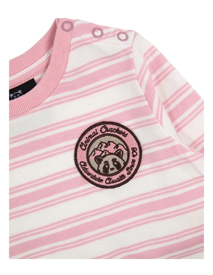 Sierra Long Sleeve Tee in Stripe image 4