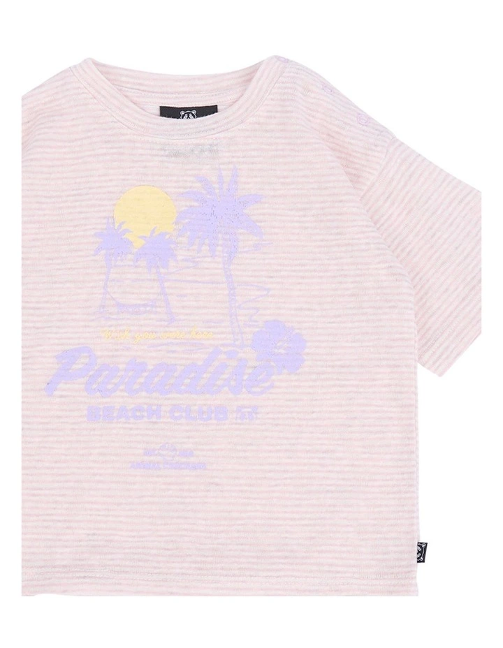 Paradise Tee in Stripe image 3