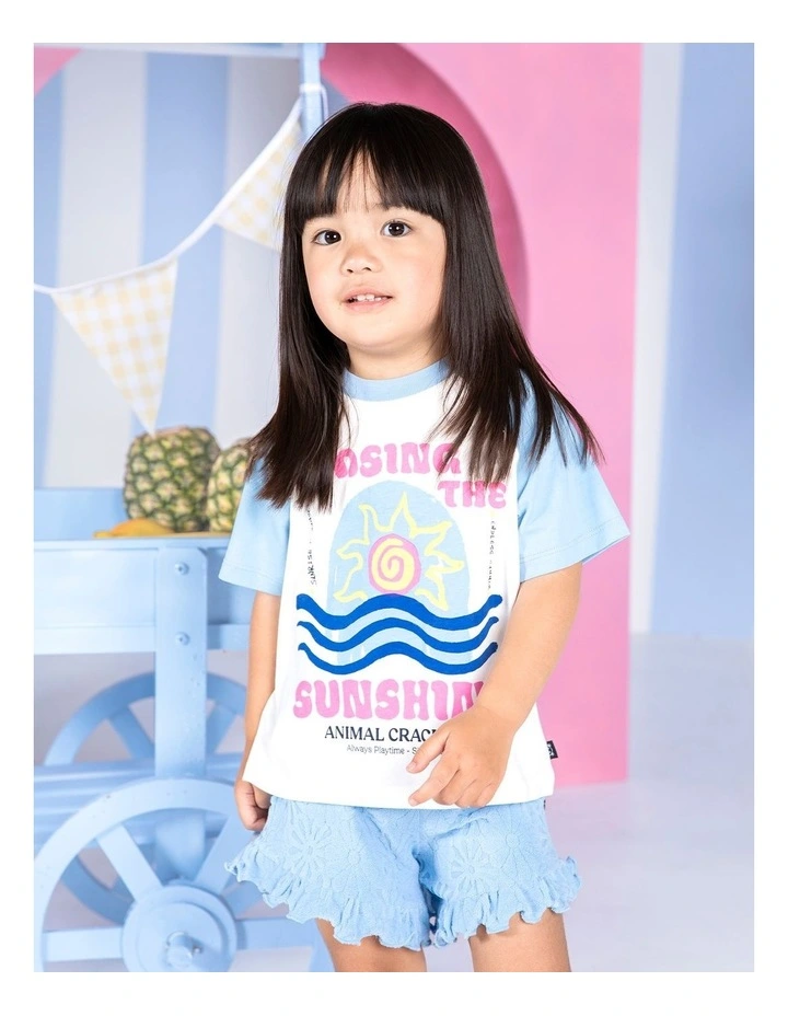 Seaside Tee in Blue image 2