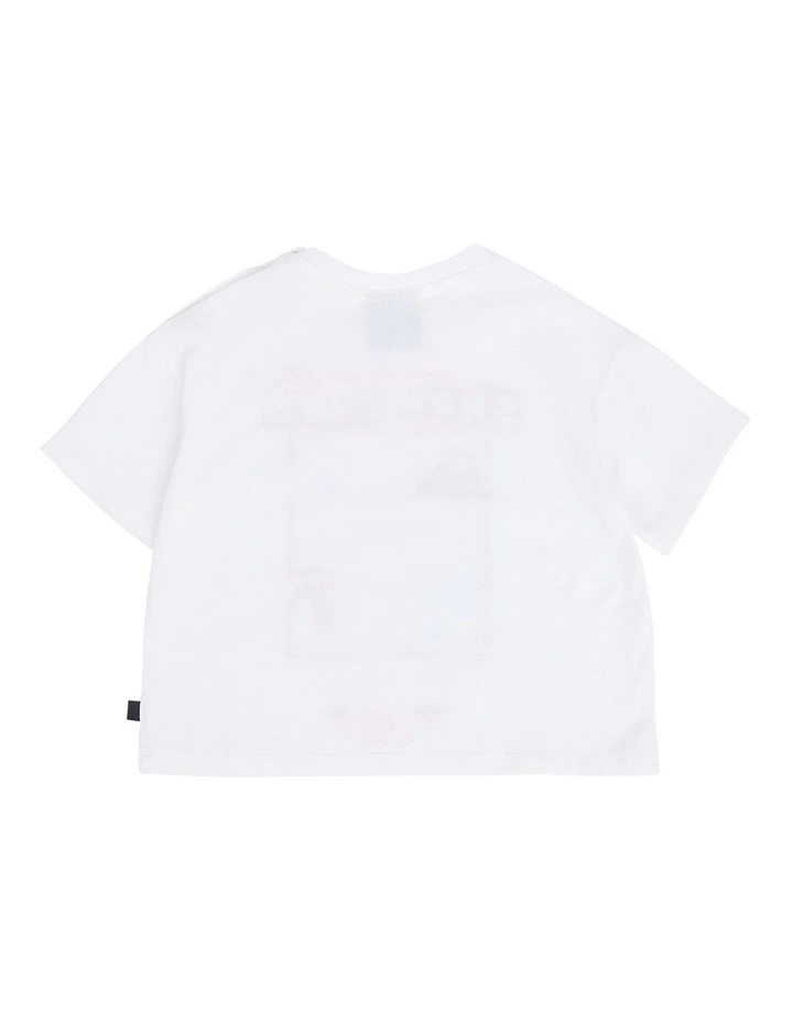 Surf Club Tee in Vintage White image 3
