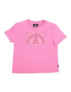 Summer Raffi Tee in Hot Pink