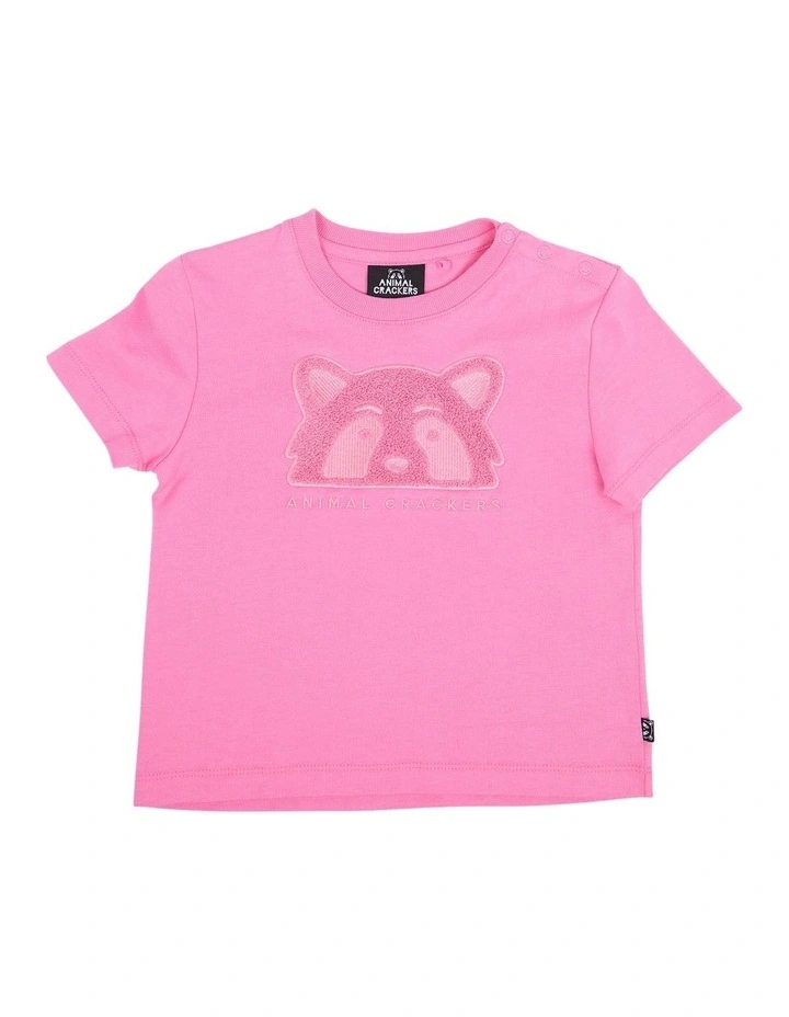 Summer Raffi Tee in Hot Pink image 1