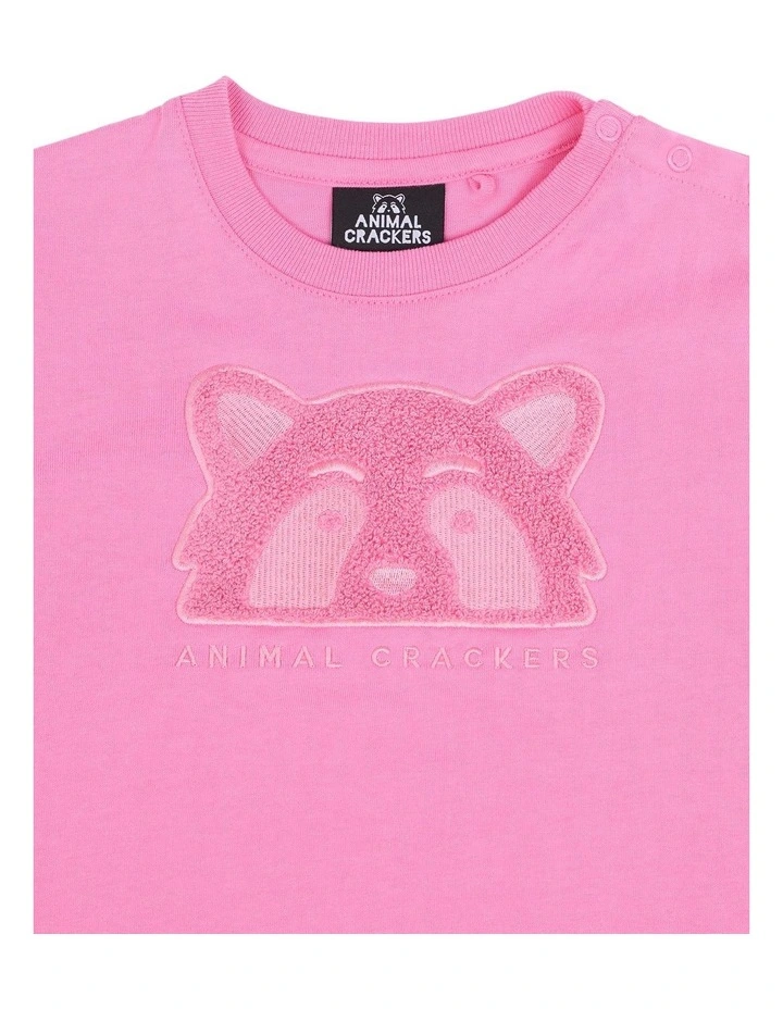 Summer Raffi Tee in Hot Pink image 4