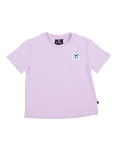 Basic Raffi Tee in Purple
