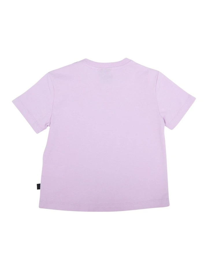 Basic Raffi Tee in Purple image 2