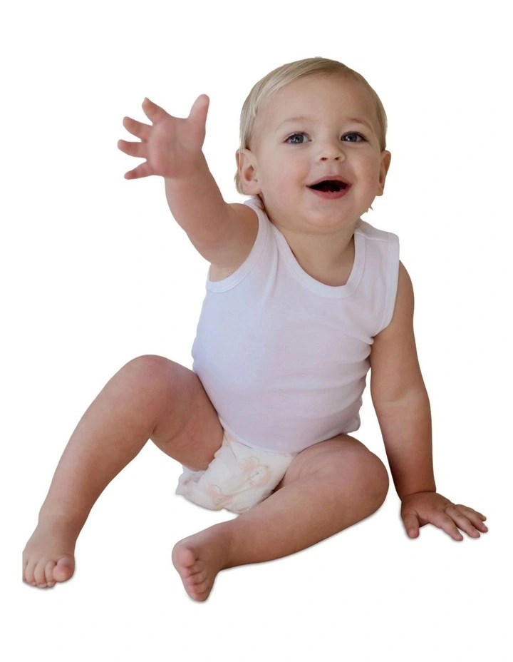 Singlet 3 Pack in White image 2
