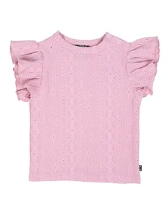 Textured Top in Pink