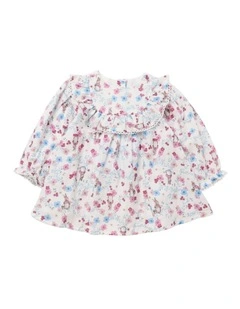 Ruffle Blouse in Multi