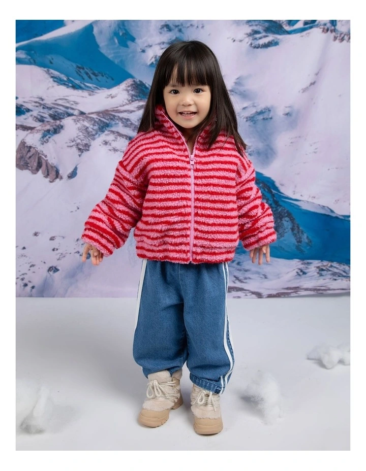 Whistler Jacket in Stripe image 2