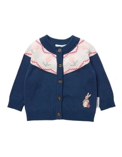 Knit Cardigan in Blue