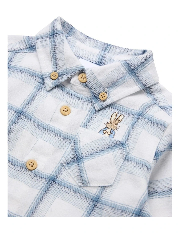 Dress Shirt in Blue image 3