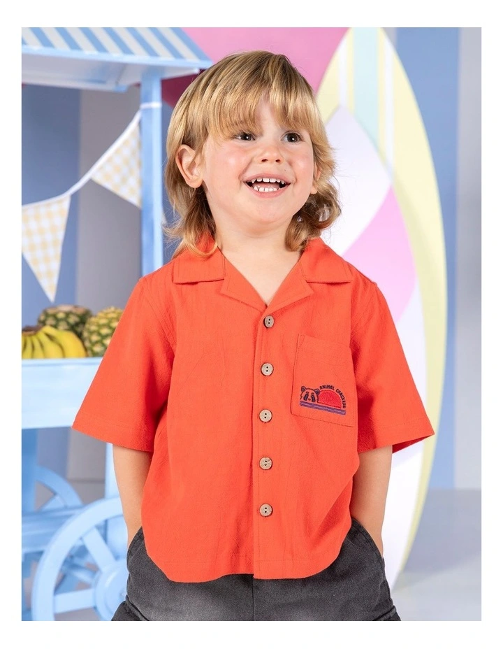 Sunburst Shirt in Red image 2